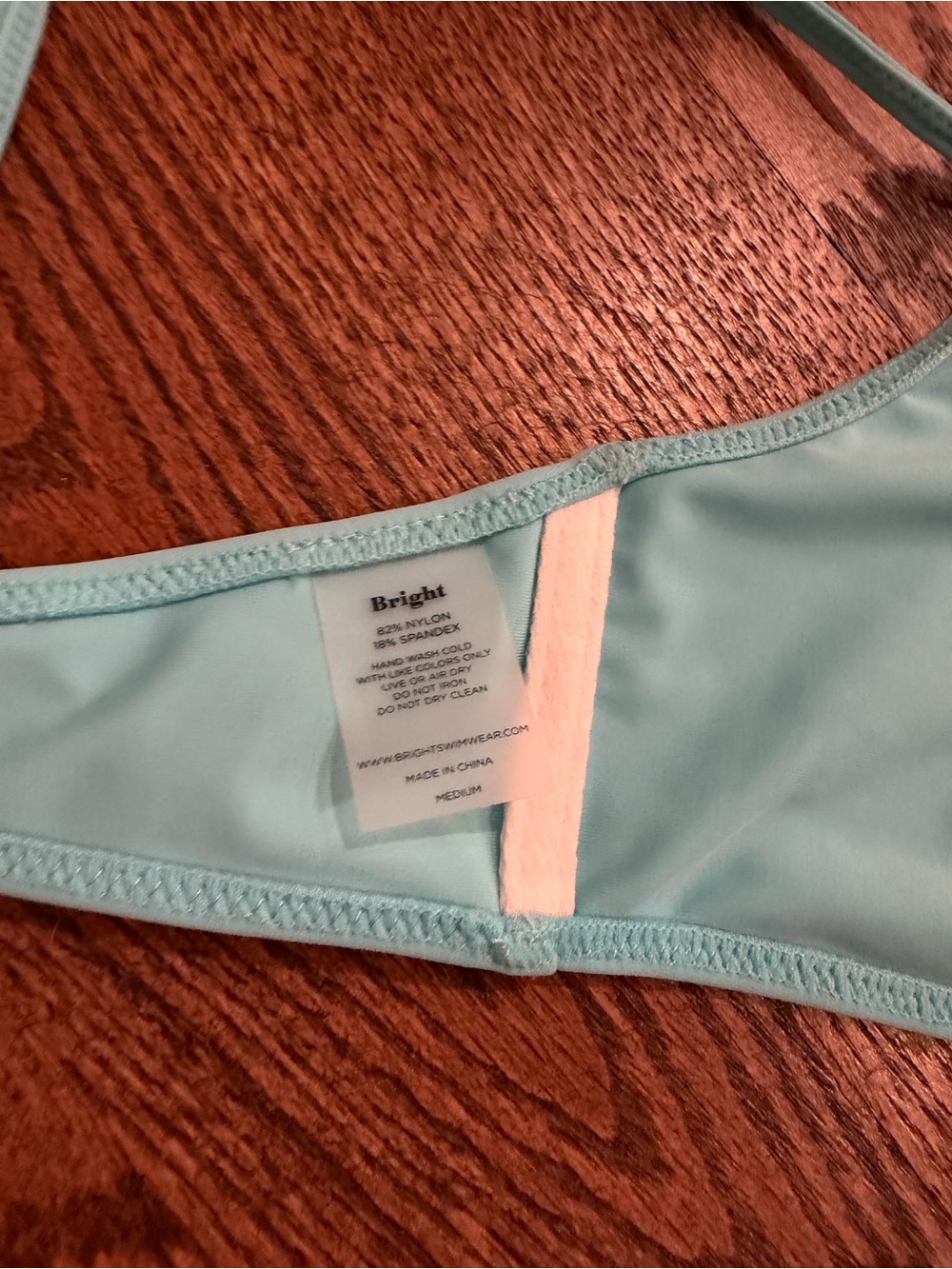 Bright Swimwear Turquoise Bikini Set - Picture 4 of 4
